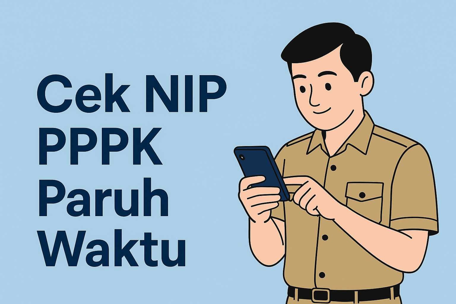 Cara Cek NIP PPPK Paruh Waktu dengan Mudah dan Cepat, Begini Langkah-Langkahnya