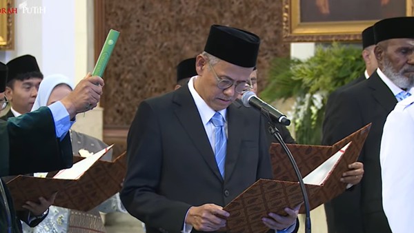Anggito Abimanyu di Istana, Bakal Dilantik Prabowo Jadi Ketua DK LPS