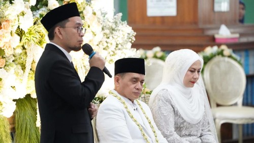 Wamenag Romo Muhammad Syafi’i Menikah, Habib Rizieq Hadir Jadi Saksi Akad Nikah